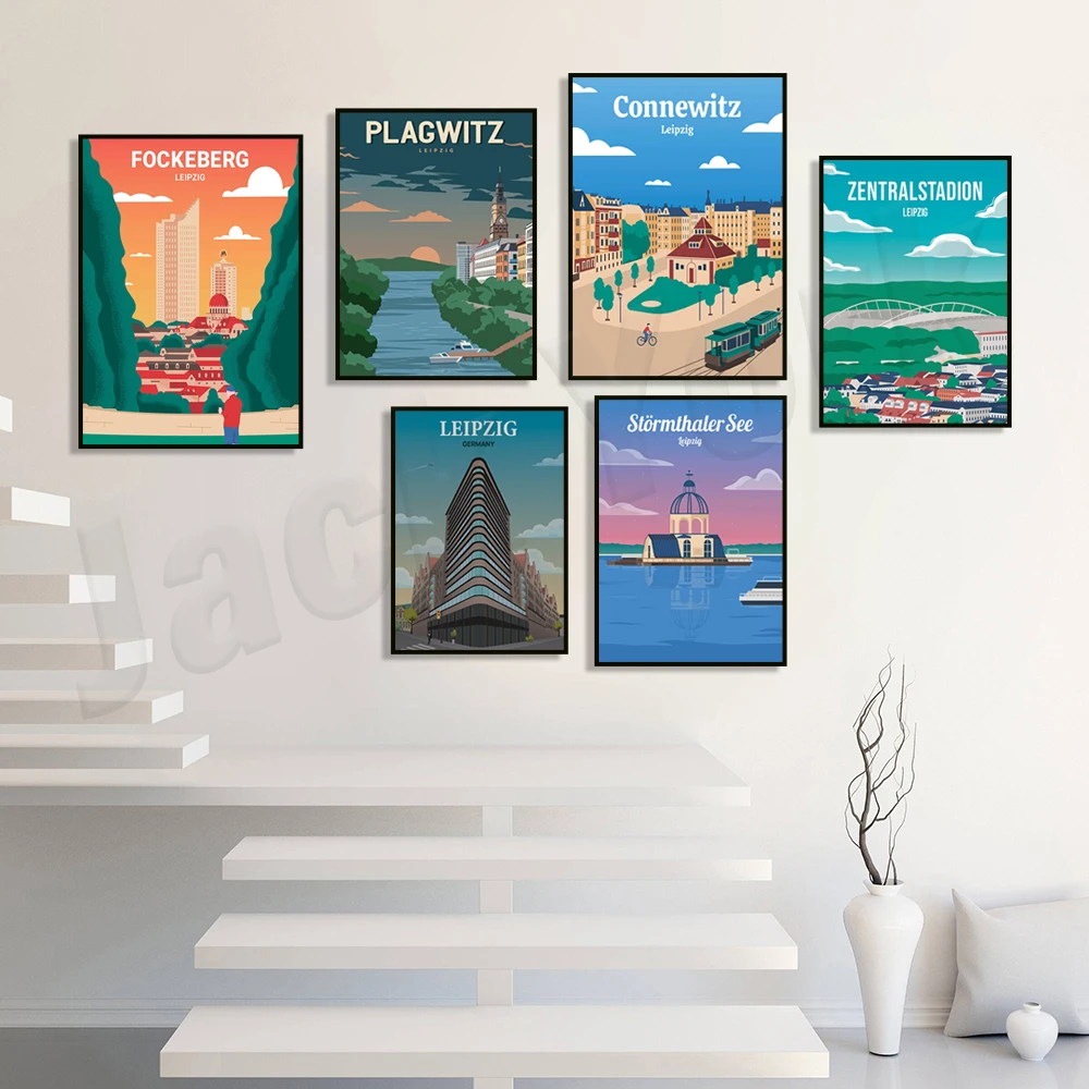 Винтажный постер Volkberg для путешествий, лейкол, лейковский озеро, лейковский станок, гостиничный лейкол Винтажный постер Volkberg для путешествий, лейкол, лейковский озеро, лейковский станок, гостиничный лейкол