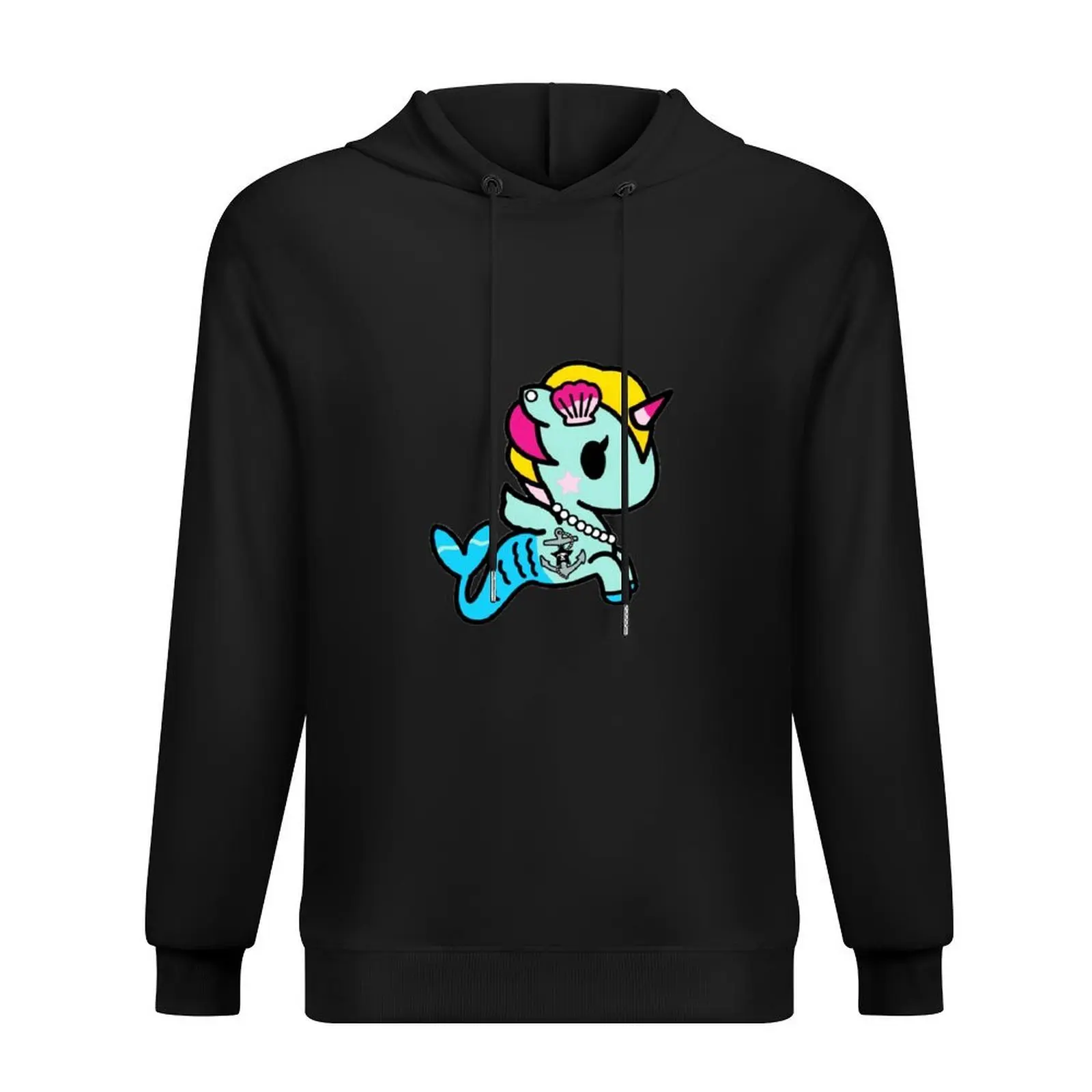 

Tokidoki unicorno mermaid Sticker Hoodie blouse men's winter sweater men wear men's sweat-shirt big size hoodie