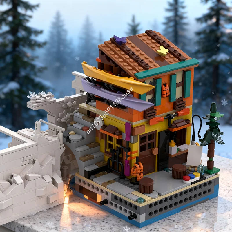 

549pcs MOC Black Falcon Knight s House Castle Falconsed Model Building blocks Christmas gift DIY toy creative idea Brick Kids