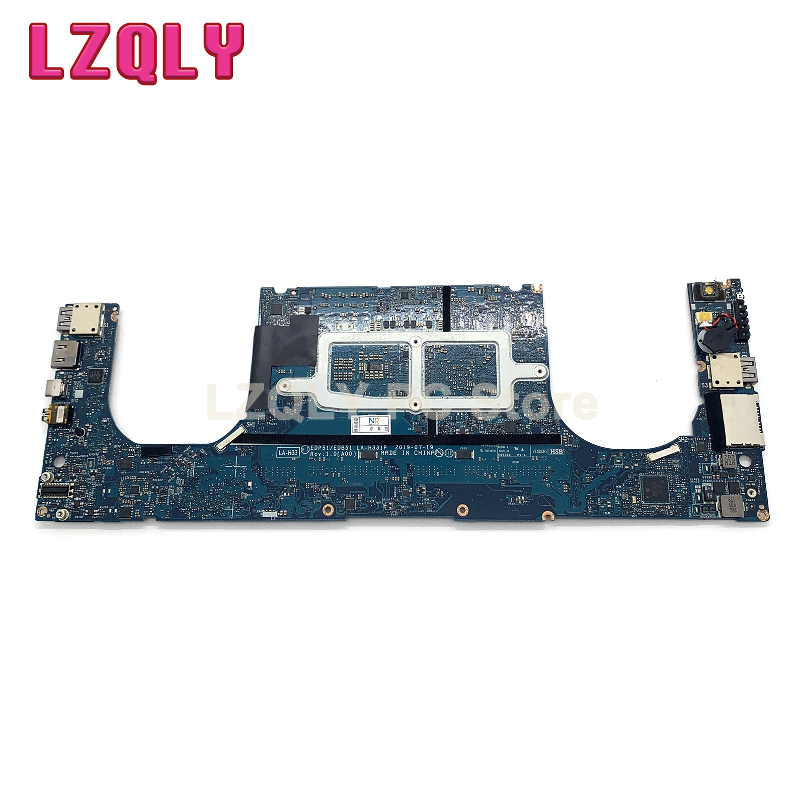 FOR DELL XPS 15 7590 Laptop Motherboard LA-H331P With SRFD0 I9-9980HK CPU GTX1650 GPU 04KR2M 4KR2M CN-04KR2M 100% Working Well