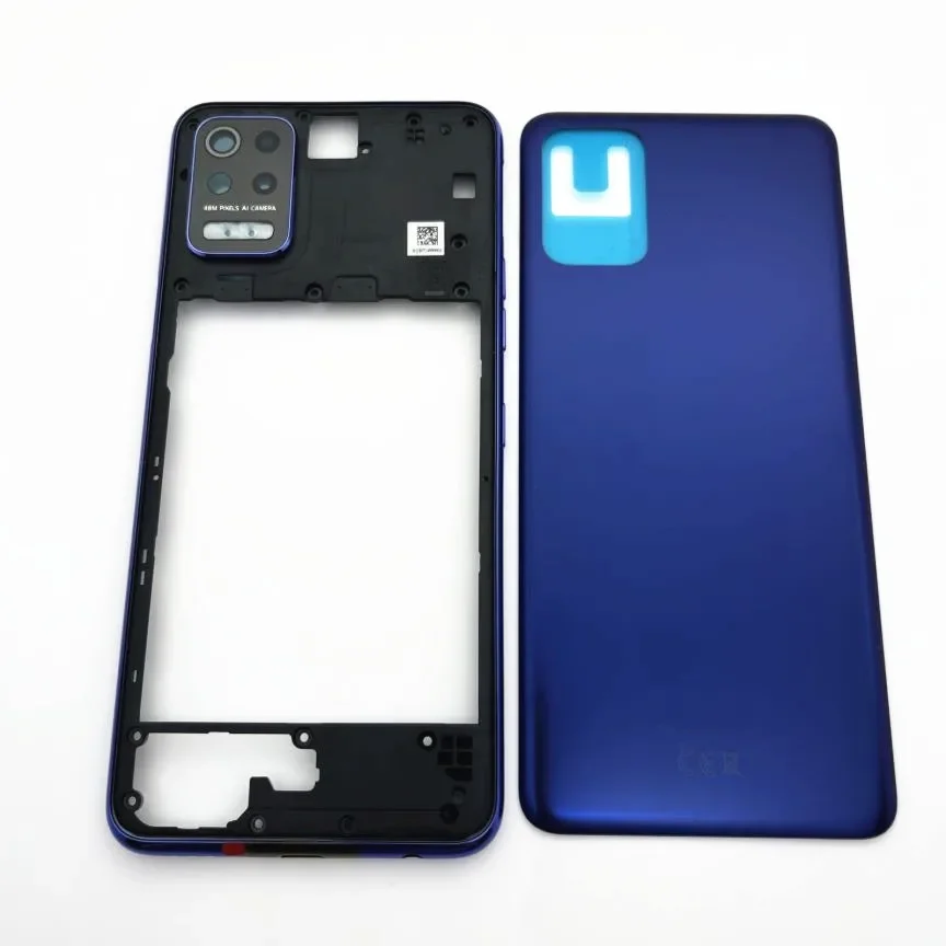 Battery Cover For LG K52 LMK520 Rear Door Housing Back Case For K62 K62 Plus LMK525 Battery Cover with Middle Frame Repair Parts