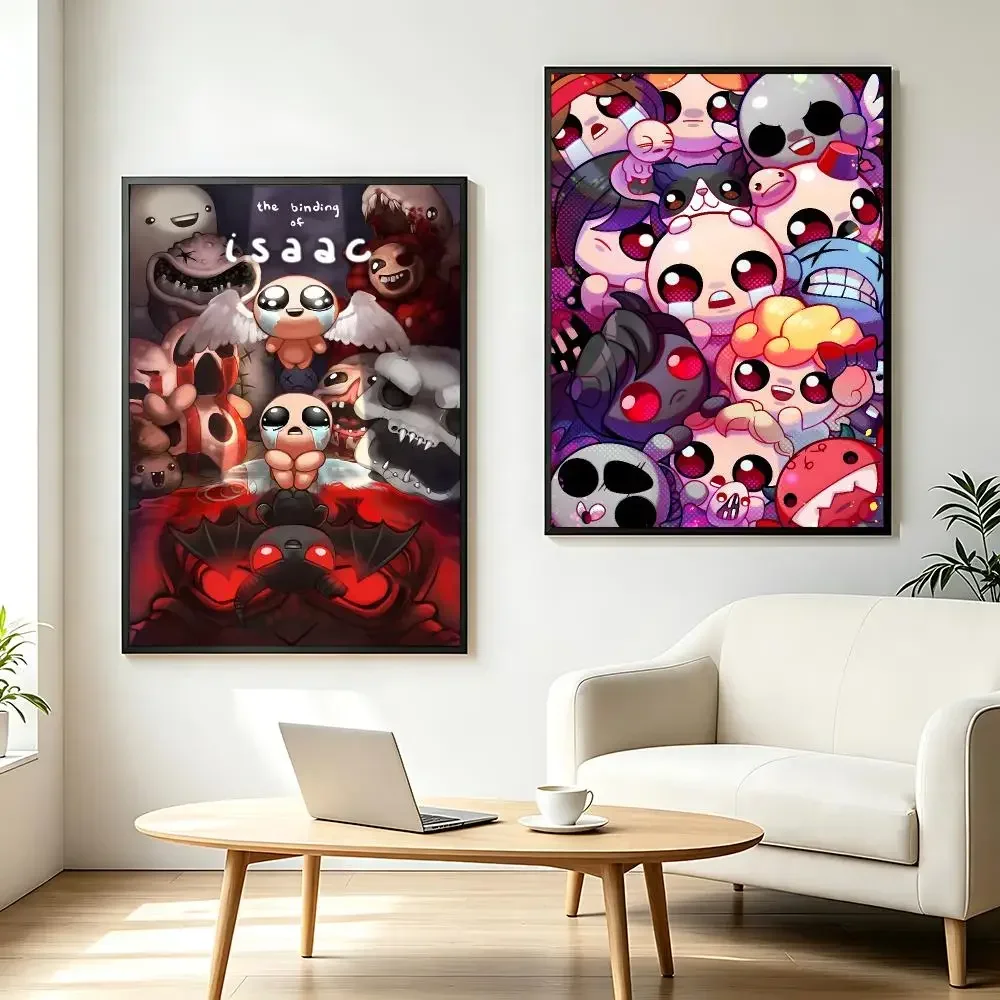 game The Binding of Isaac Poster HD Printing Fresh and Nordic Home Decor Wall Art for the Living Rooms Hallways Gift Giving