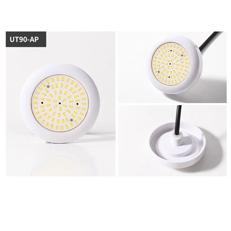 Imagem -02 - Embutido Abs Impermeável Led Lanterna Subaquática Luz de Piscina para o Hotel Jardim Iluminação Tanque de Peixes Quente dc 12v 6w