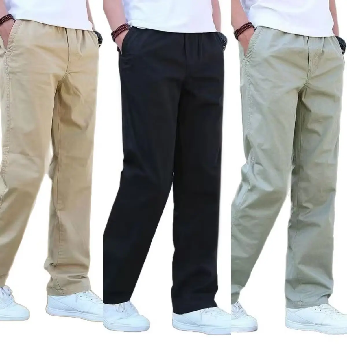 Men's Cargo Pants Summer Spring Work Wear New In Large Casual Climbing Joggers Sweatpants Hombre Autumn Trousers