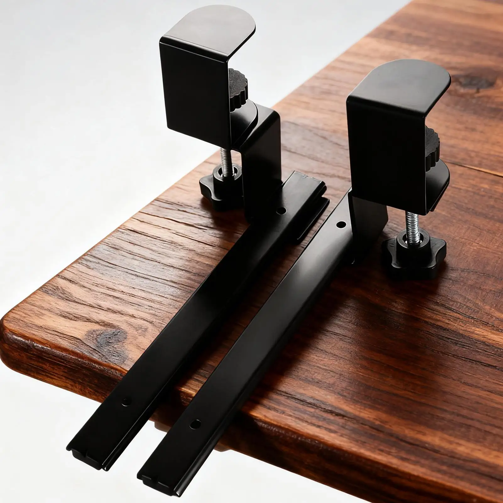 

Keyboard Rails Under Desk Rotatable Keyboard Rack Slider Rails Arm Holder Tray Slider For Office Table Home Dorm Study Room PC