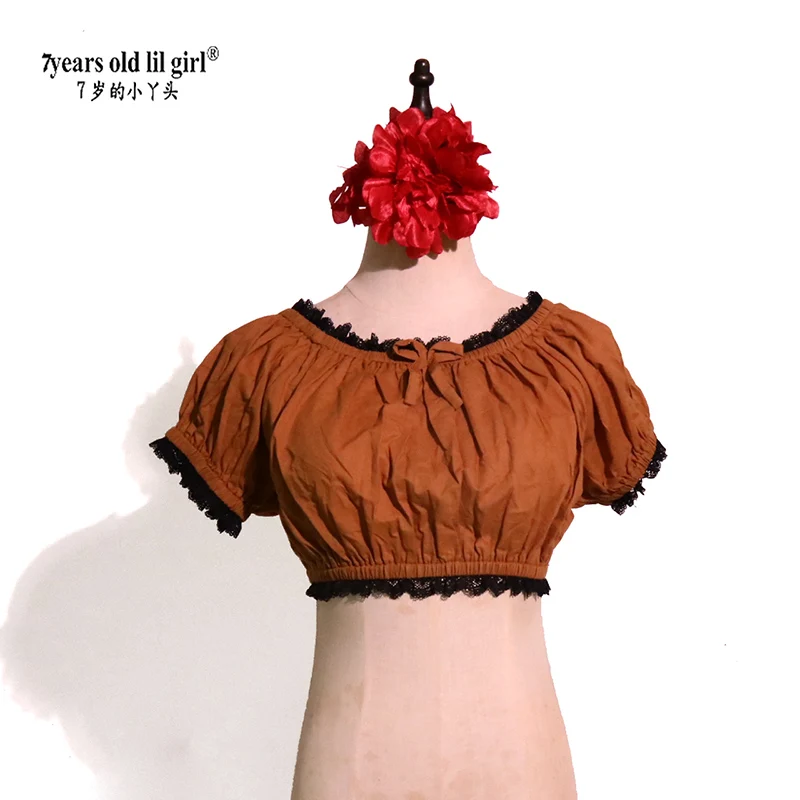 

ATS BELLY DANCE Топ Пиратская Девочка Цыганский Костюм Феи Крестьянский Укороченная Блузка Ренессанс Племенное Чоли CEE11