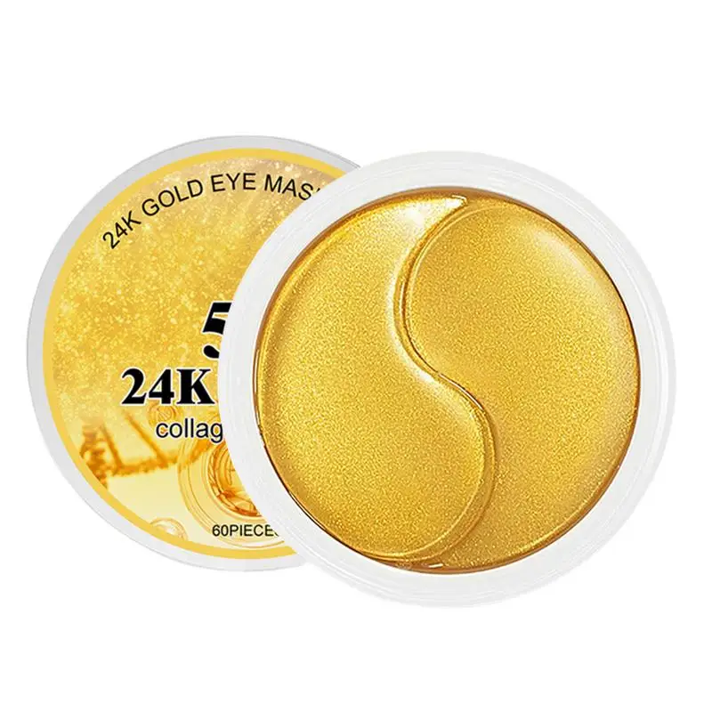 

60pcs eye firming patch 24K Golden Eye Mask Patch Reduce fine lines dark circles Tightening Hydrating Nourishing Eye Mask Patch