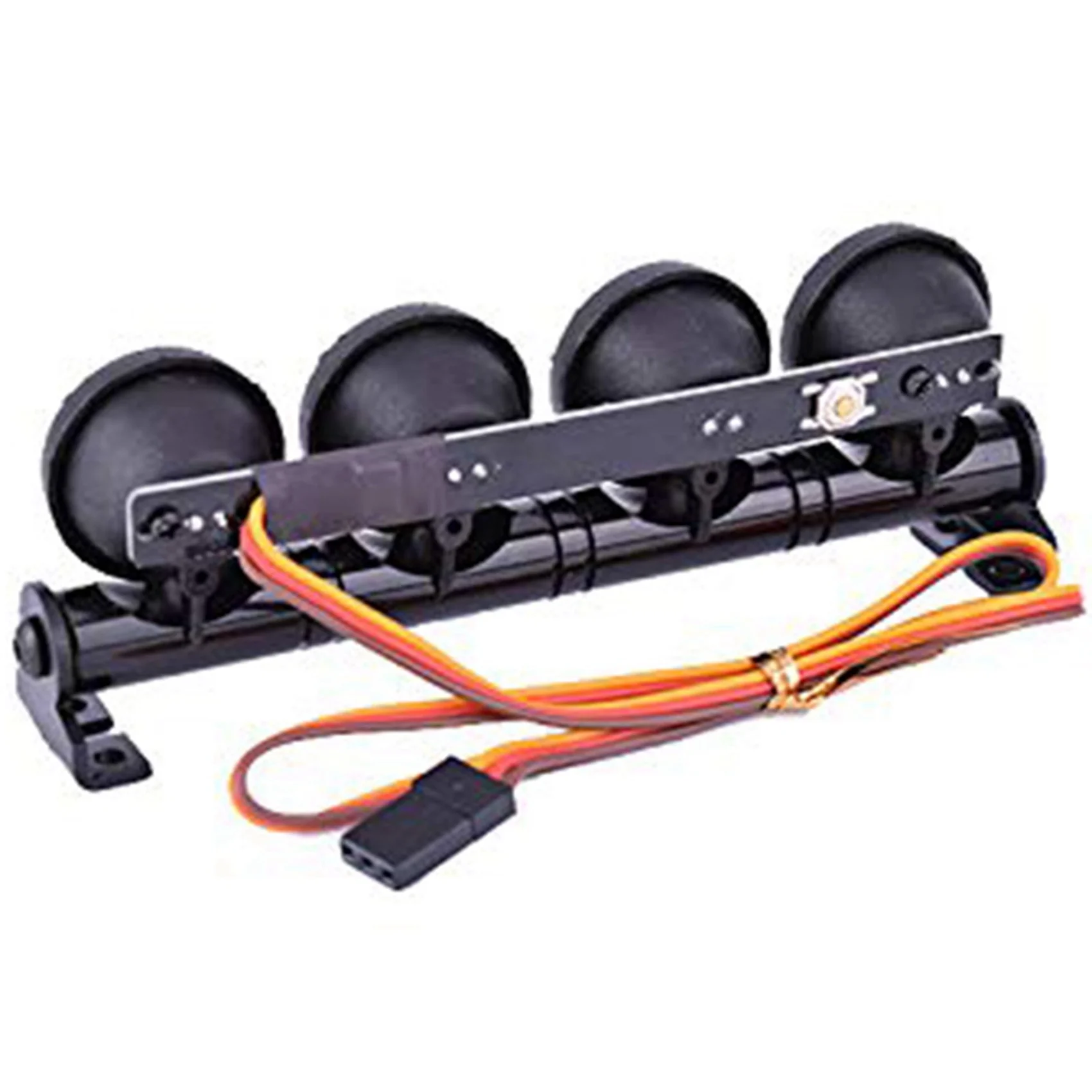 AS96-2 Pcs 다기능 LED 램프 스트로빙-블라스팅/플래싱/회전 조명, 노란색 및 검정색