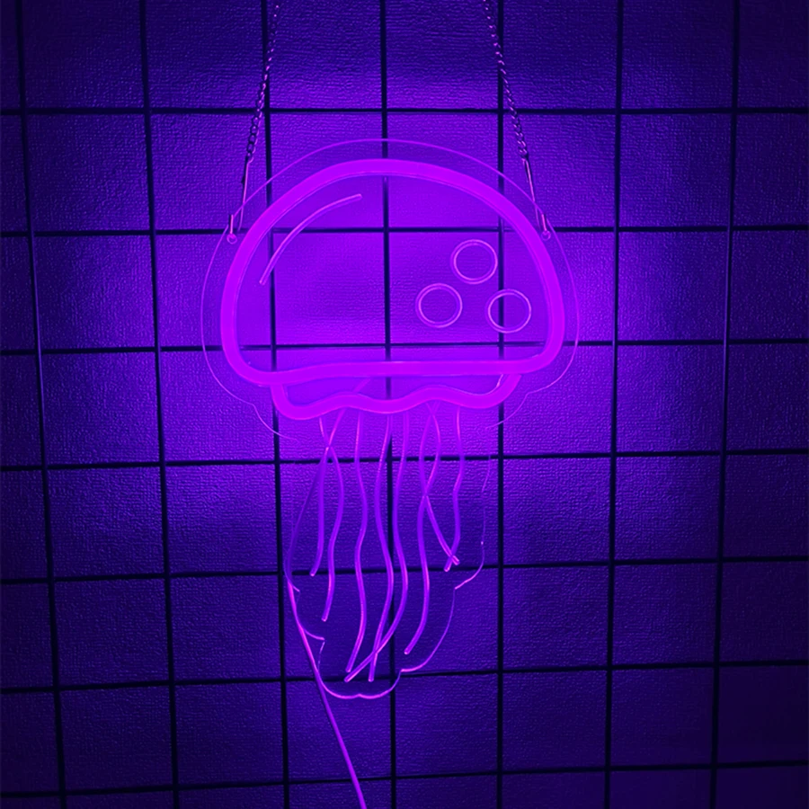 動物サインのネオンサイン、LEDナイトライト壁装飾、USB接続電源、バー、ゲームルーム、オフィスの壁装飾。