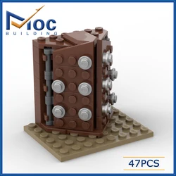 47PCS HP Classic Movie MOC Vanishing Cabinet Building Block Model DIY Assembly Brick DIY Toy For Gift