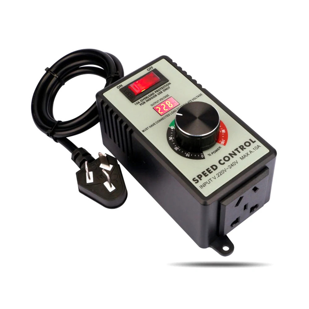 4000W Voltage Regulator Speed Controller AC Motor Controller Stepless Speed Controller Portable Power Tool Speed Controller