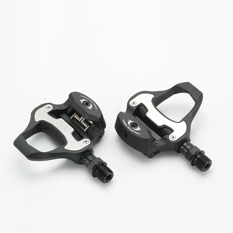 

Road bicycle pedal mountain bike self-locking pedal Nylon fiber ultra light Perin bearing bicycle parts