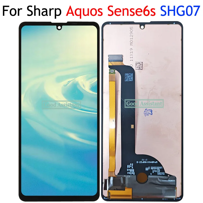 6.1 Inch OLED Black For Sharp Aquos Sense6s Sense 6s SHG07 LCD