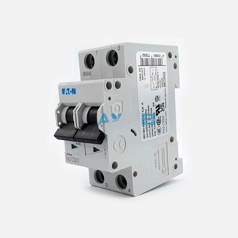 

100% новый и оригинальный автоматический выключатель EATON в пластиковом корпусе FAZ-C32 2