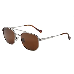 ZENOTTIC Fashion Uv400 Protect Sunglasses Men Women Trendy Double Bridge Pilot Polarized Sun Glasses Goggles Shades