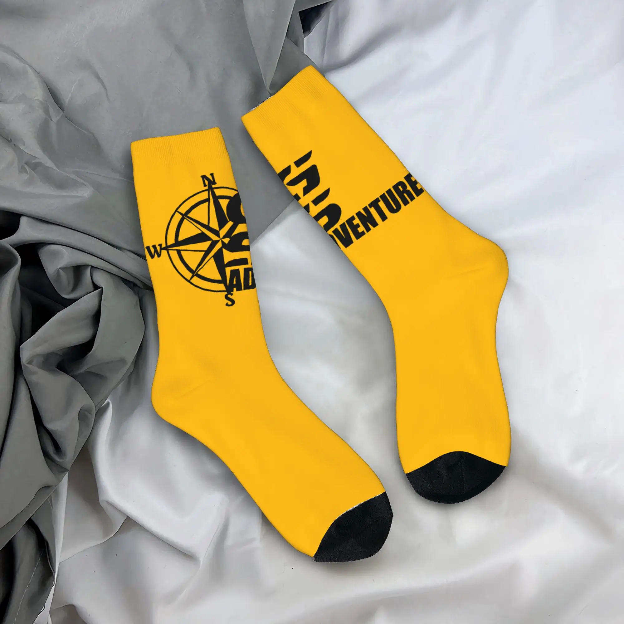 

Custom Cute Printed GS Motorcycle Adventure Socks for Women Men Stretchy Summer Autumn Winter Motorrad Biker Crew Socks