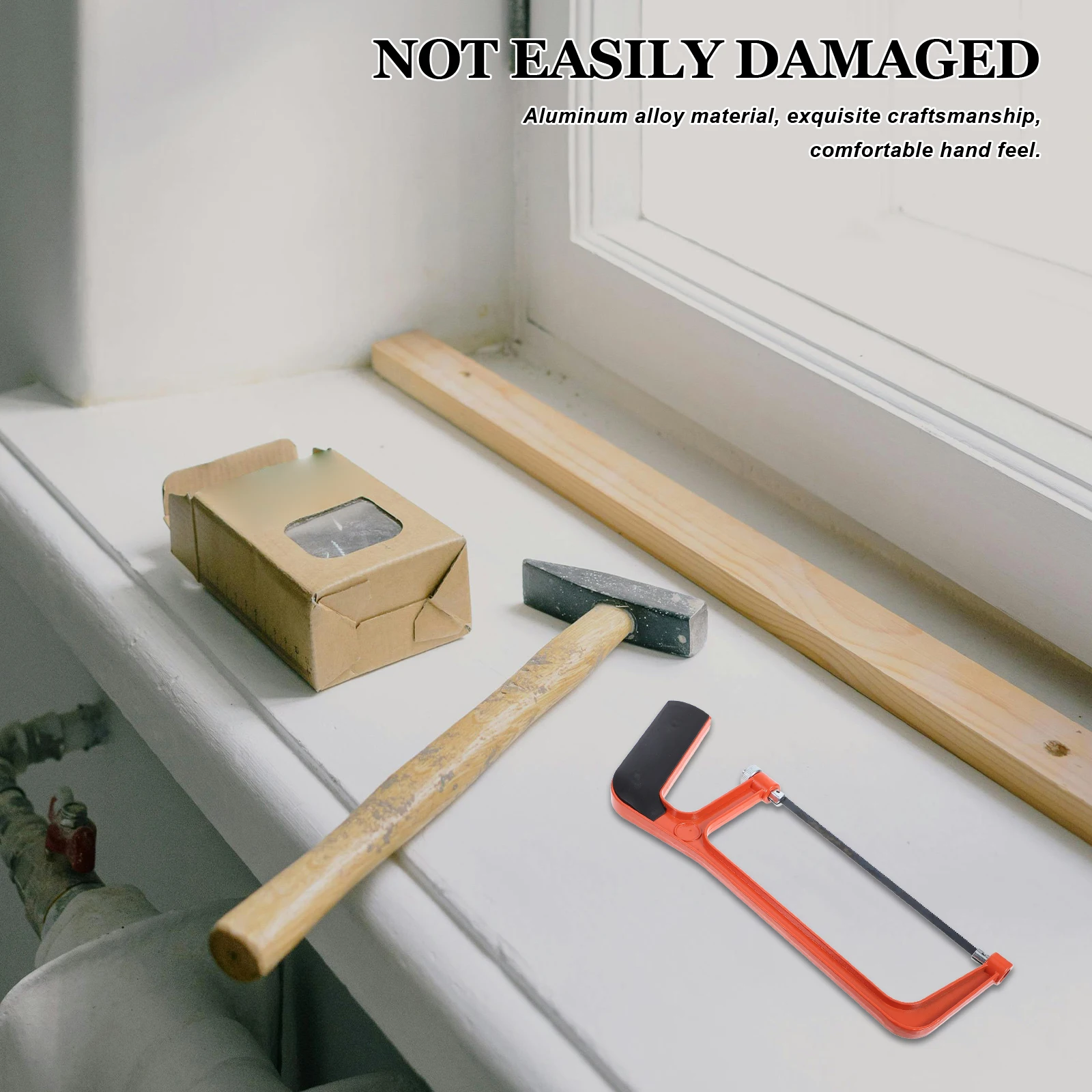 

Mini Hacksaw 6 Inch Portable Hand For Woodworking Lightweight Aluminum Alloy Frame Compact Pull Saw Small Saw Tools