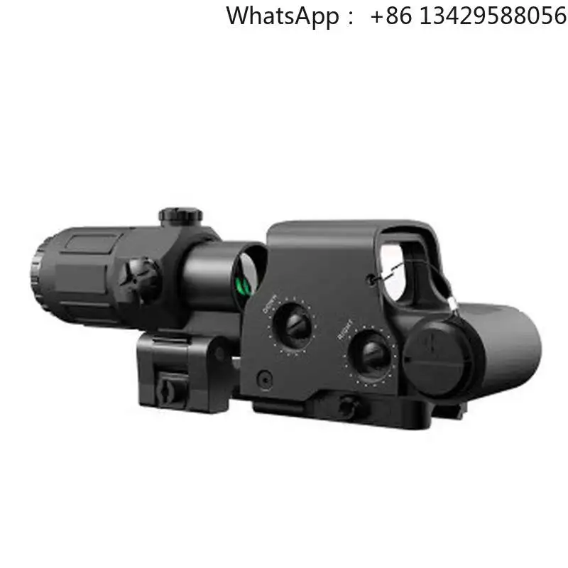 Metal Holographic Sight 55 Series High Quality 558 Holographic Sight Red Dot Sight Precision Slingshot Toy Spare Parts 20mm