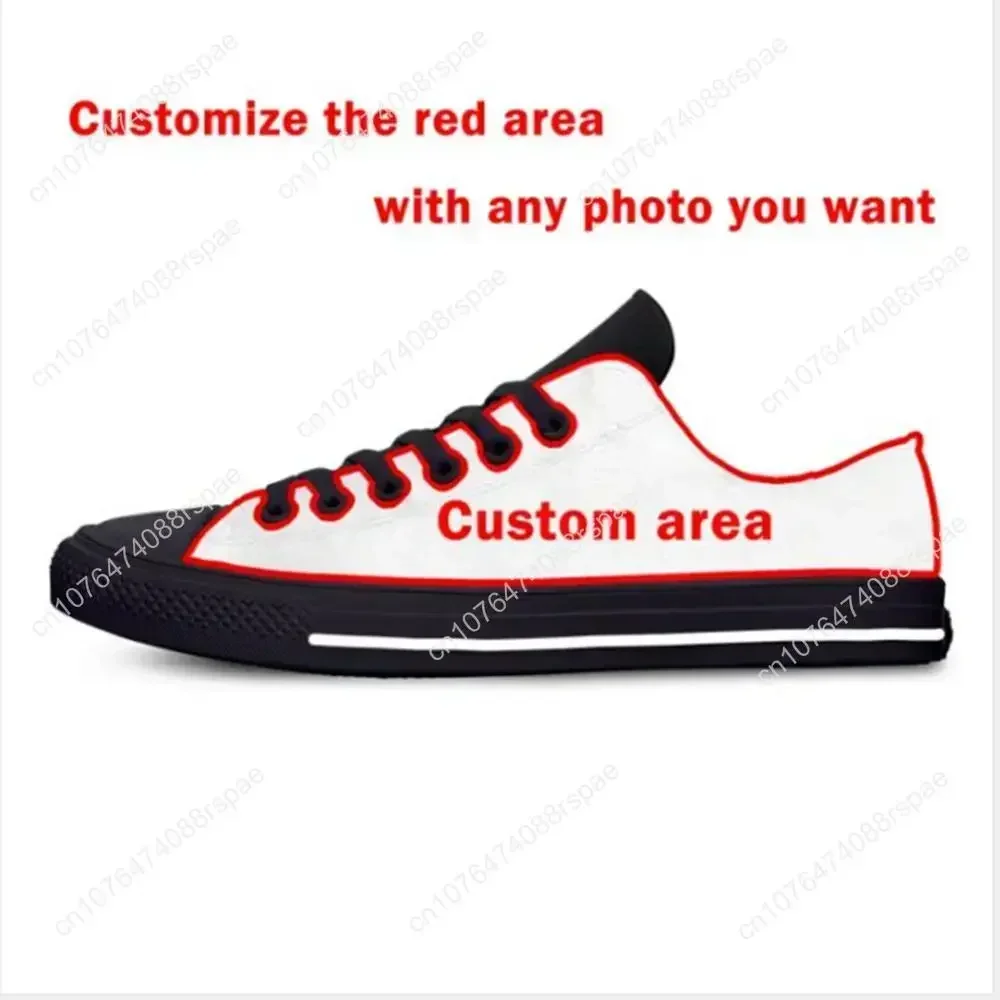 New Hot Fashion Custom Shoes Classical Breathable Lightweight DIY Sneakers Print Any Photo You Want Casual Shoes Board Shoes