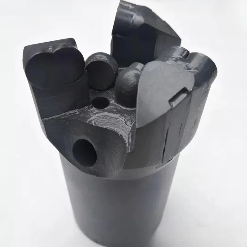 1PC Three Wing Inner Concave PDC Non Coring Drill Bit For Coal Mine Water Exploration And Gas Drainage For Hard Rock Stratum