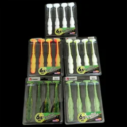 Noeby 20pcs Swimbait 150mm 21g Ryan Shad Swimbait 6.5 Artificial Soft Bait Wobblers Jig Head Minnow Bass Pike Perch Fishing Lure