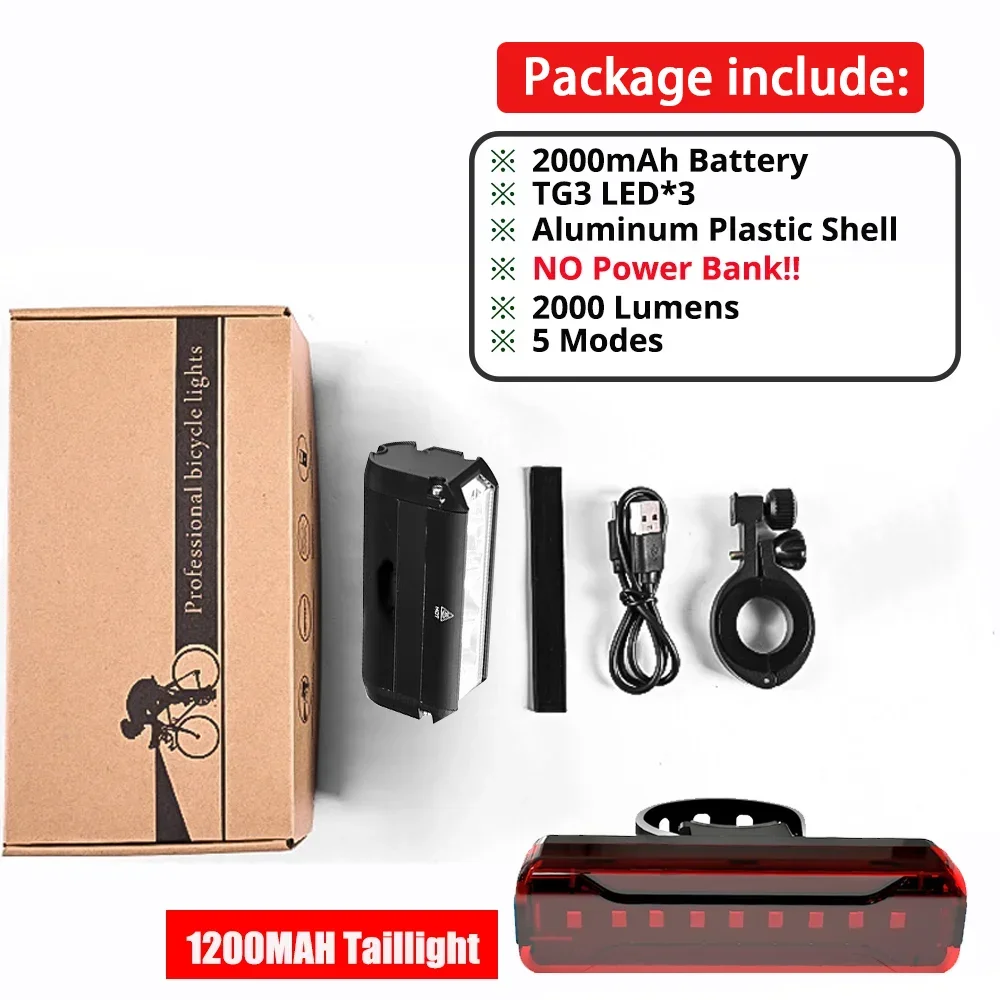 10000LM Fietslicht Voor Fiets Licht Waterdicht 8000mAh 5 * P90 Zaklamp USB Opladen MTB Road Fietsen Lamp accessoires