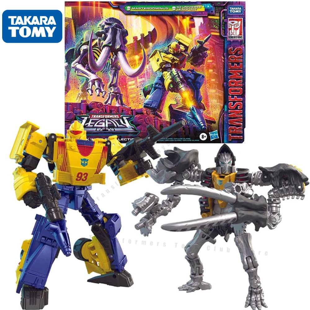 Takara Tomy Transformers Generations Legacy wreck'rule Collection Leadfoot y Masterdominus 14 Cm figuras de acción de juguete, en Stock