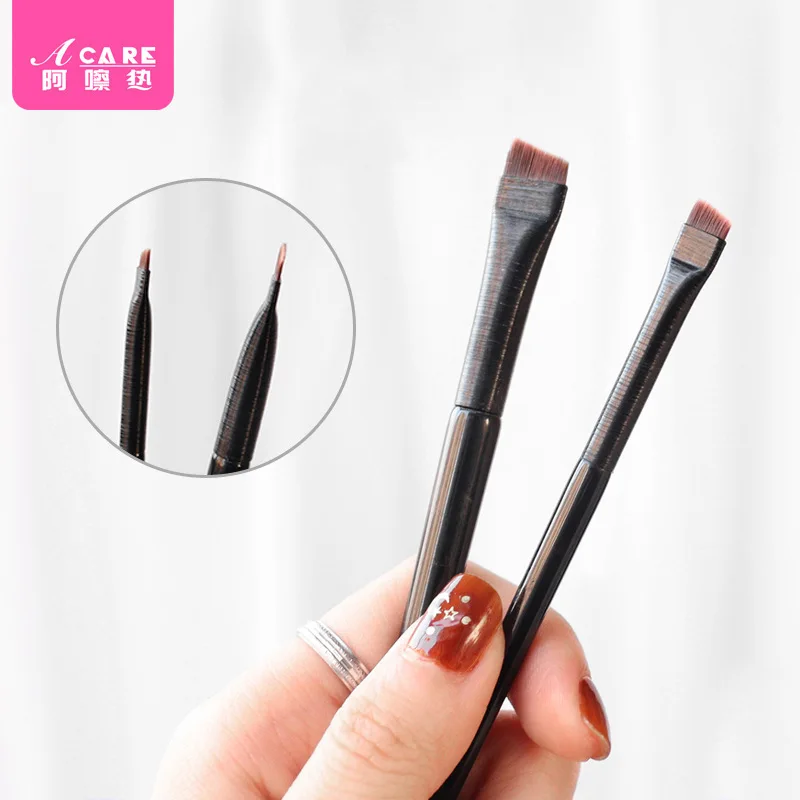 DX01/Eyeliner BrushB1PQ0-Easy à Utiliser ARethead Lame Brosse Mince Angle EyebloggBrush Contour Eyeliner Maquillage Féminin