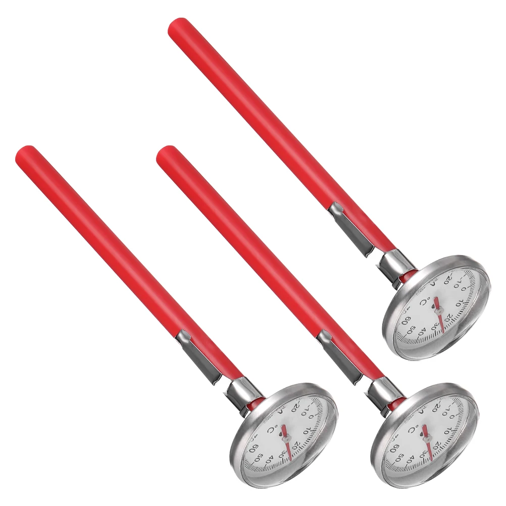 

3Pcs Car Interior Thermometer - Mechanical Air Conditioner Temperature Indicator with Sleek Design Easy Installation for Auto