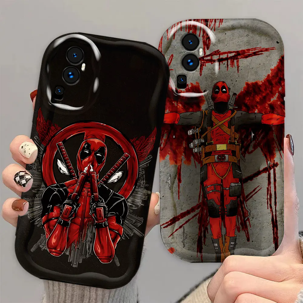 Marvel Deadpool  Phone Case Cover For OPPO FindX3lite RENO 12 12F 11 11F 8 8T 7 7Z 6 5 5F 4 LITE PRO 5G