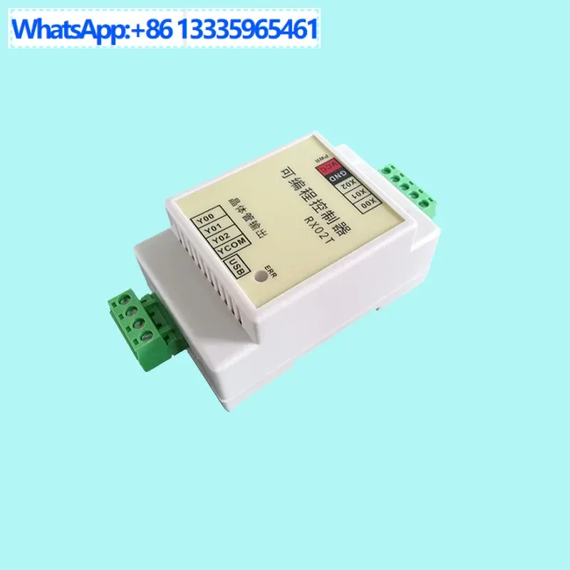 

Simple PLC programmable controller, mobile phone tablet, sequence control, solenoid valve, time relay RX02T