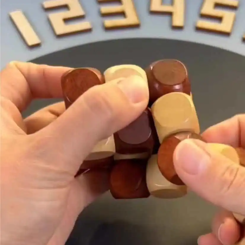 Houten Twist Cube IQ-puzzel Brain Teasers voor volwassenen tieners kinderen Luban Lock Mind Challenge Games Unieke cadeau-ideeën