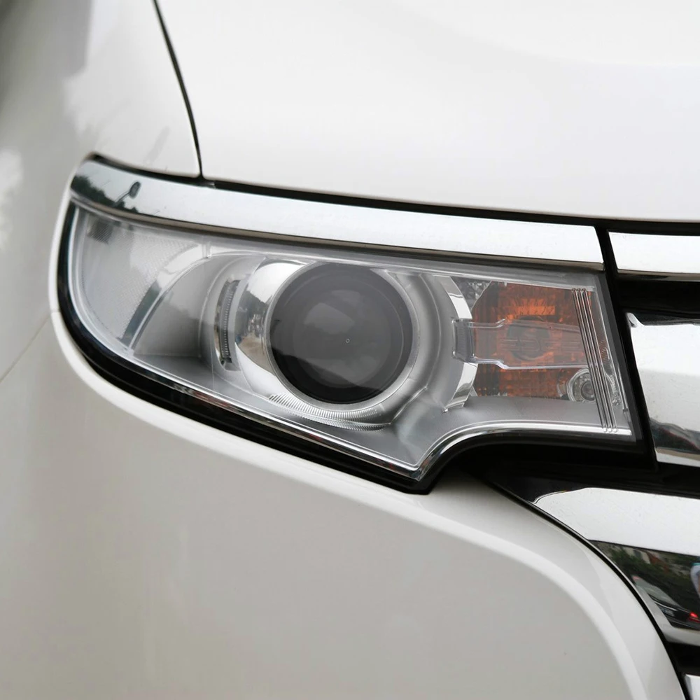 Car Front Lights Cover Transparent Headlight Lens Replace Original Glass Lampshade Housing For Ford Edge 2009 2010 2011 2012