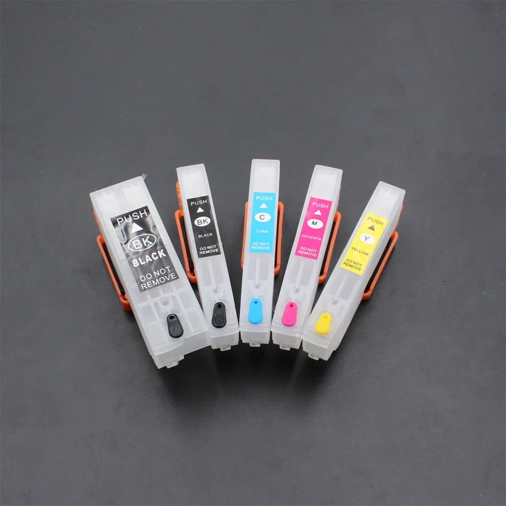 26/26XL Refillable ink cartridge For Epson XP600 XP605 XP700 XP800 XP510 XP615 XP610 XP520 XP620 XP625 Printer T2621 T2631-T2634