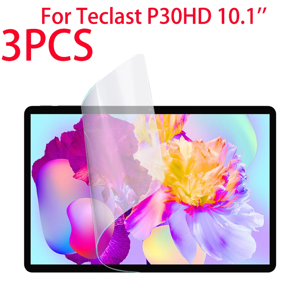 

3 Packs PET Soft Film Screen Protector For Teclast P30HD 10.1 inch Screen Protector Protective Film For Teclast P30 HD