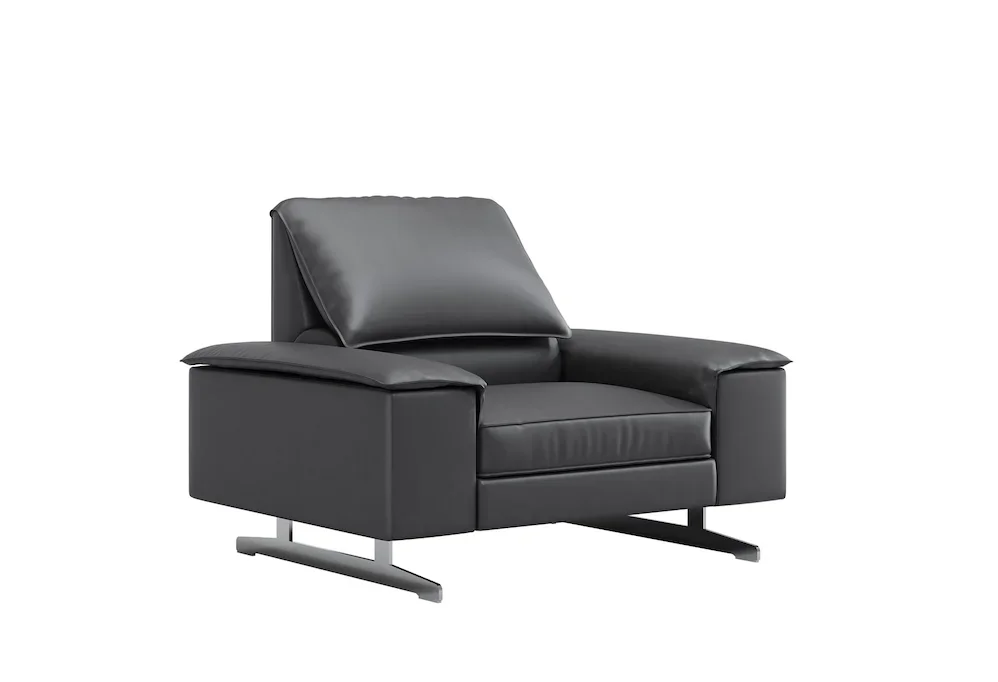 

A A Ergonomisch gestaltete kommerzielle einfache moderne Leders ofa Wohnzimmer Business Office Couch Möbel Büro Sofa