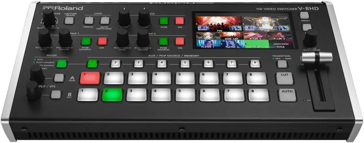 

HD Video Switcher (V-8HD)