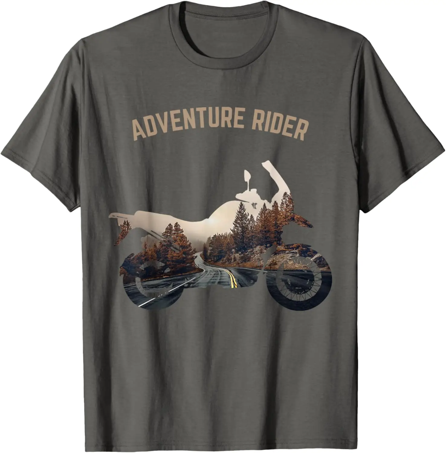 

Adventure Motorcycle Biker Off Road Rider Mountain Travel T-Shirt