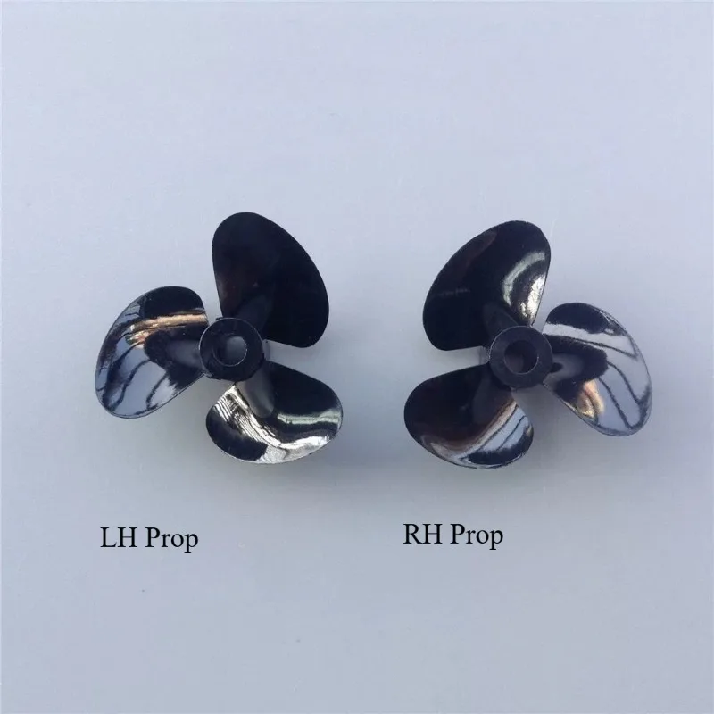 3-Blade High Speed Full Immersed Propeller, 26/30/34mm Dia 3mm/4mm Bore for RC Boat