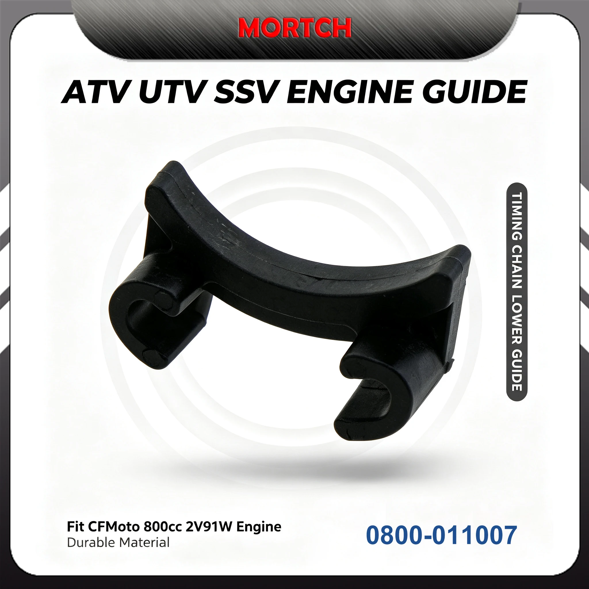 0800-011007 OEM Timing Chain Lower Guide Fit CFMoto 800cc 2V91W Engine U8 Z8 CF800ATR CF800UTR ATV UTV SSV
