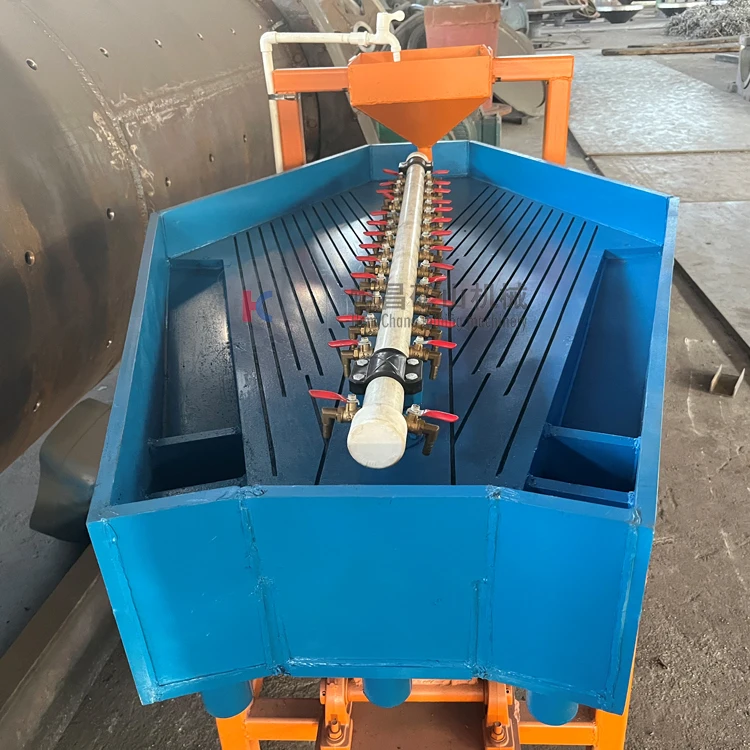 2026 100% New Design Gold Mining Equipment 220V 50Hz Single Phase Small Scale High Recovery Rate  Gravity Gemini Shaking Table