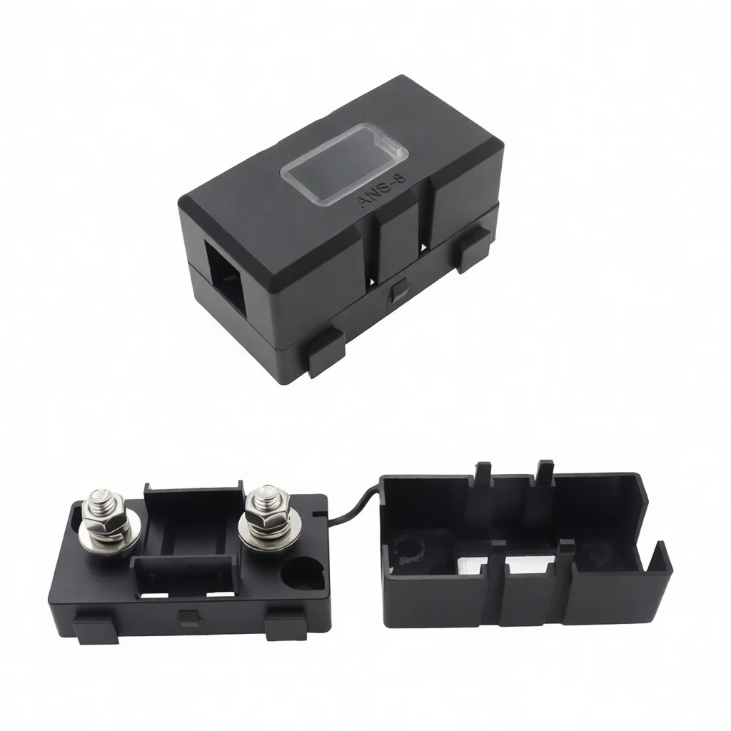 Industrial Grade Bolt Down Fuse Holder Auto Circuit Protection Base Car Fuse Box For Stable Power Management Maintenance