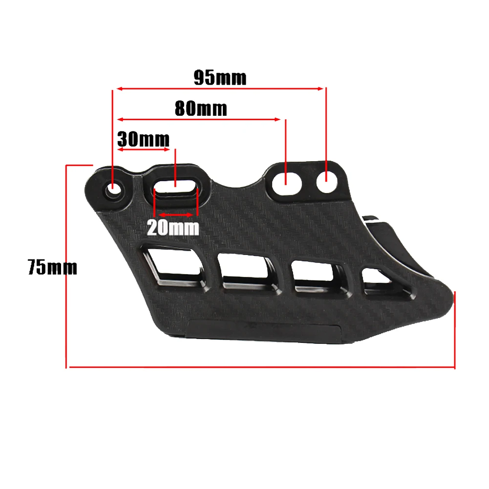 Protector de guía de cadena de motocicleta para Honda, Yamaha, Kawasaki, Suzuki, CRF 250R, 250X, KX, 250F, 450F, RM, RMZ, YZ, YZF, WRF, 125, 250, 450