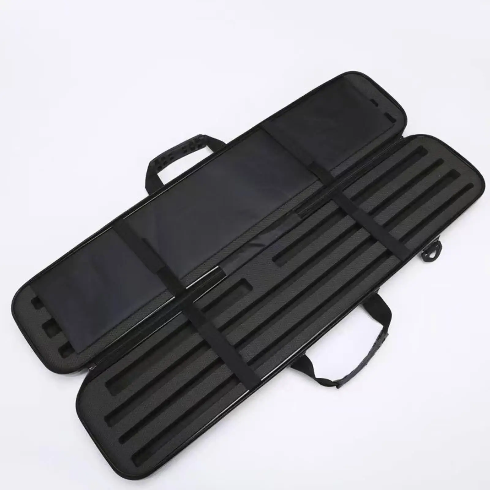 Hard Cue Carrying Case Oxford Cloth Billiard Cue Storage Bag Portable Rod Container for Pool Accessories Travel