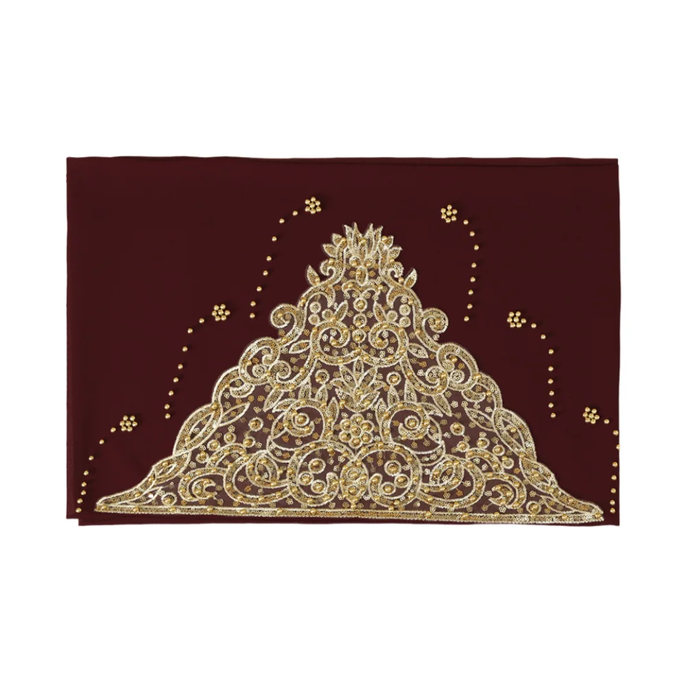 

Подарок к Рамадану: Популярный шифоновый хиджаб-шарф с бисером, этнический исламский головной убор, легко надеваемый, в юго-восточноазиатском стиле