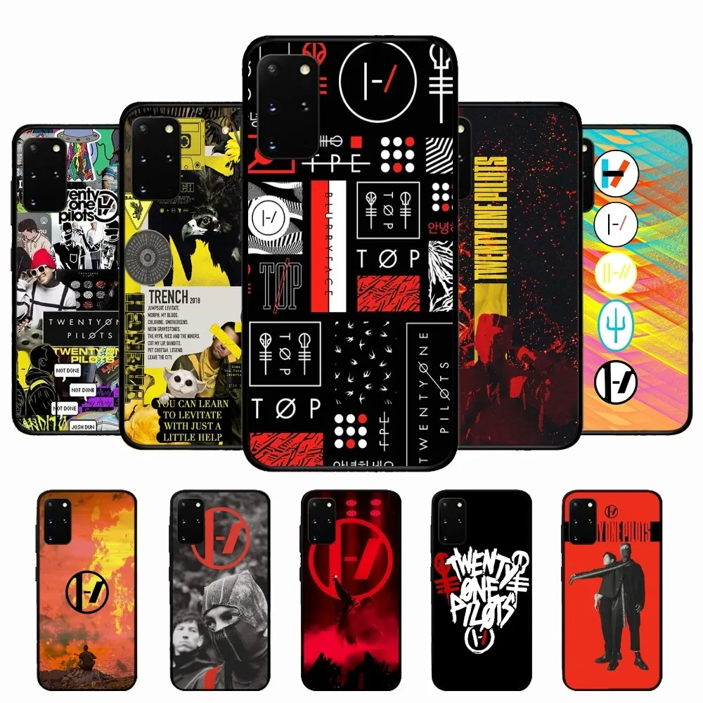 Band Twenty One P-Pilots Phone Case Silicone PC+TPU For Samsung S10 20 30 22 23 24 Plus Lite Ultra Cover