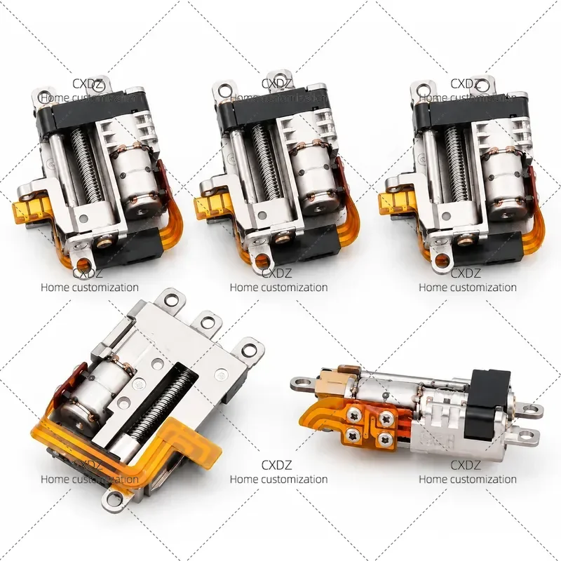 2pcs Precision Lifting Motor 5MM Stepper with Planetary and Gear Deceleration Metal Sliding Table