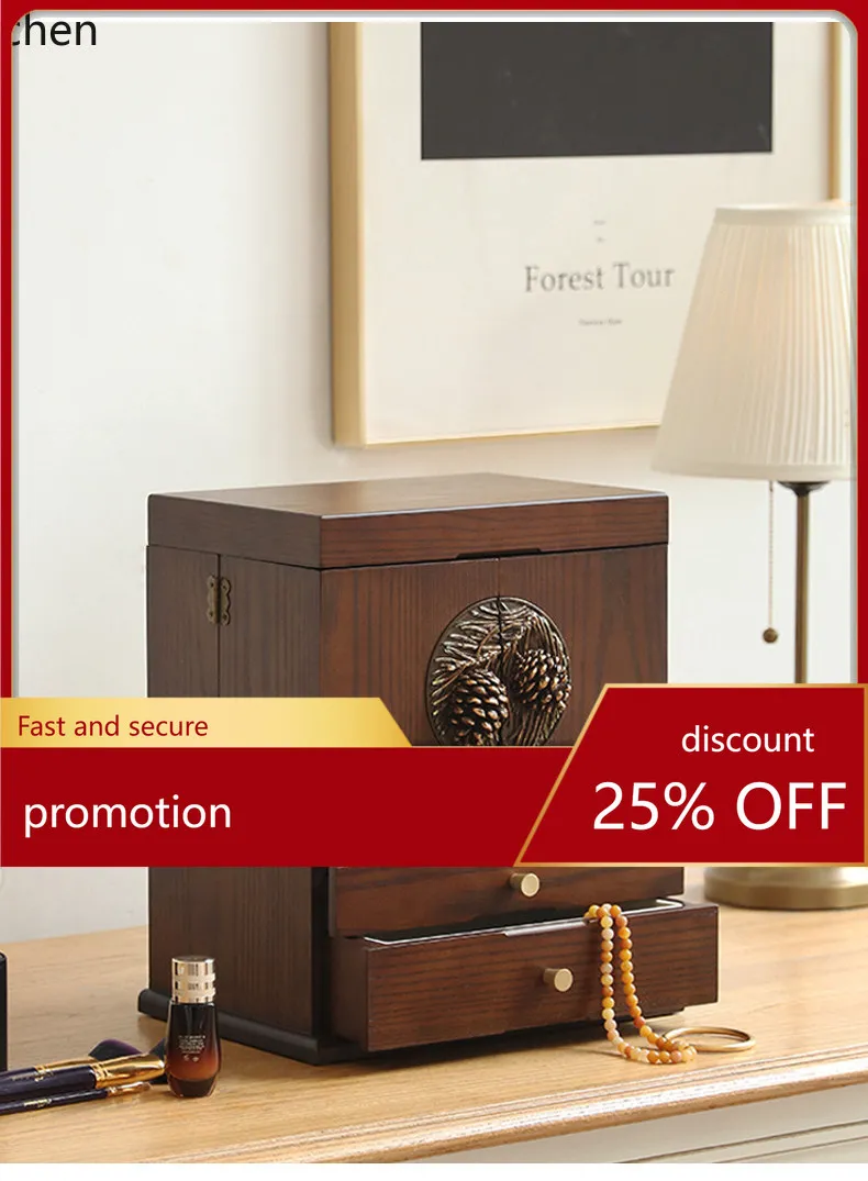 Zml jewelry storage box new year valentine's day gift high-end practical new wedding gift