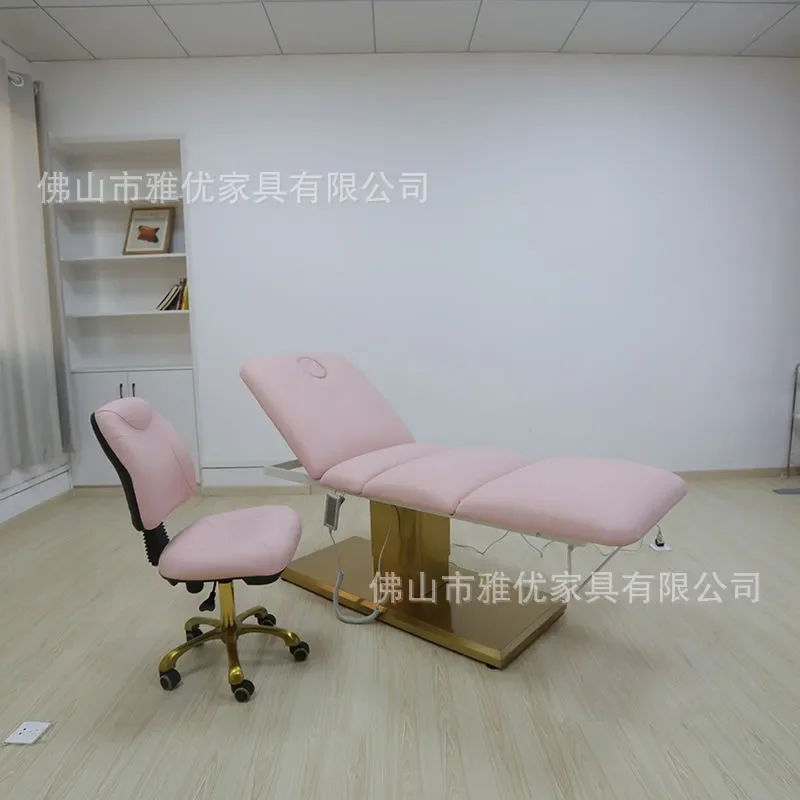 Electric beauty Lifting chiropractic Medical beauty injection Bone-setting micro-plastic bed Folding embroidery