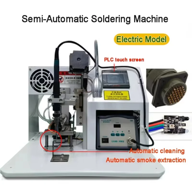 

XXZ-013 Semi-automatic Soldering Machine Soldering Station Welding Equipment for LED beads DC head PCB board USB motor